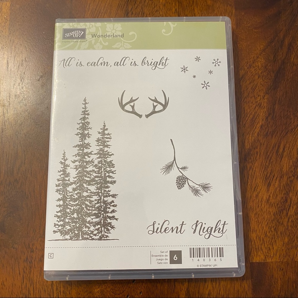 Stampin Up - Wonderland Rubber Stamp Set